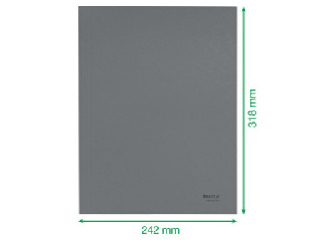LEITZ Chemise-trieur, A4, carton de 430 g/m2, bleu