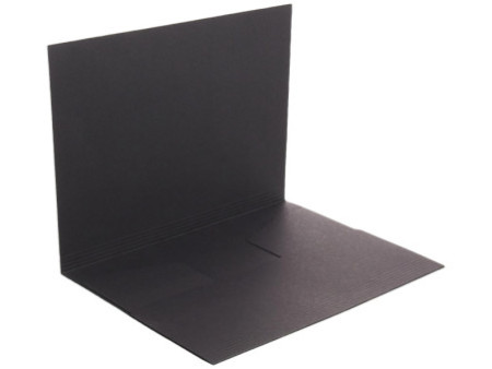 LEITZ Chemise-trieur, A4, carton de 430 g/m2, noir