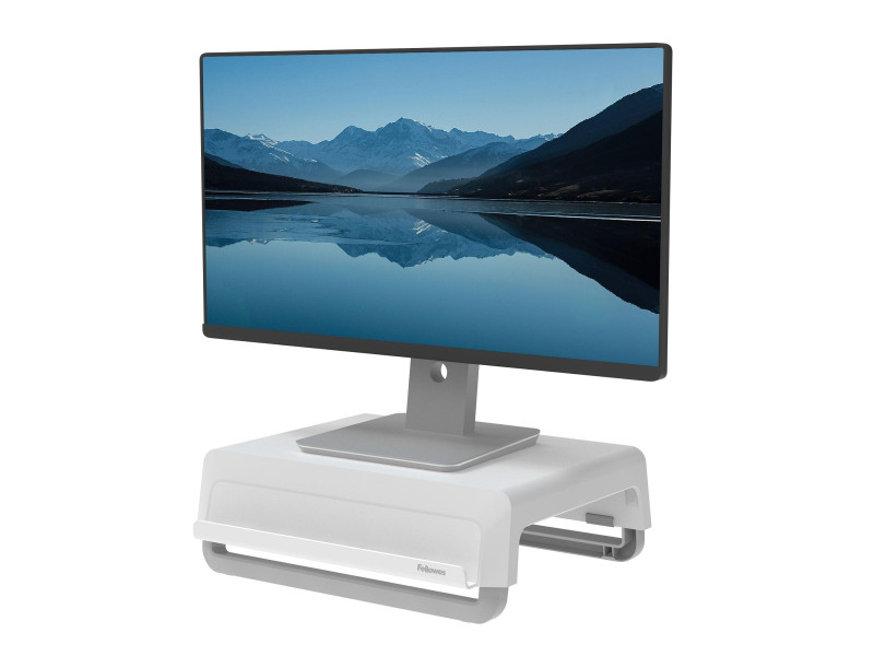 Fellowes Support pour écran Breyta, blanc
