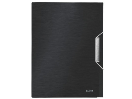 LEITZ Boîte de rangement Style, A4, PP, noir satin