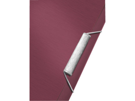 LEITZ Trieur ménager Style, A4, PP, 6 compartiments, rouge