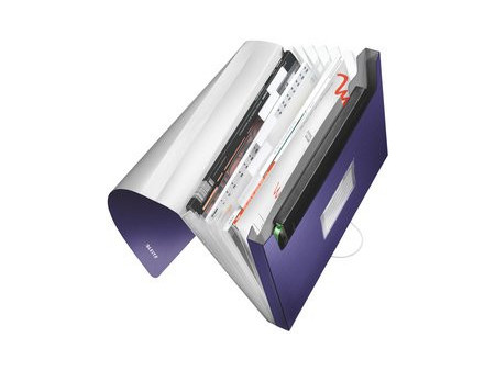 LEITZ Trieur ménager Style, A4, PP, 6 compartiments, vert