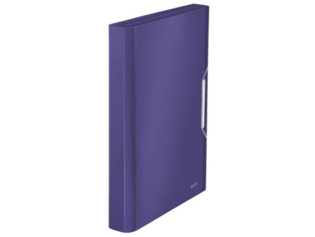 LEITZ Trieur ménager Style, A4, PP, 6 compartiments, bleu