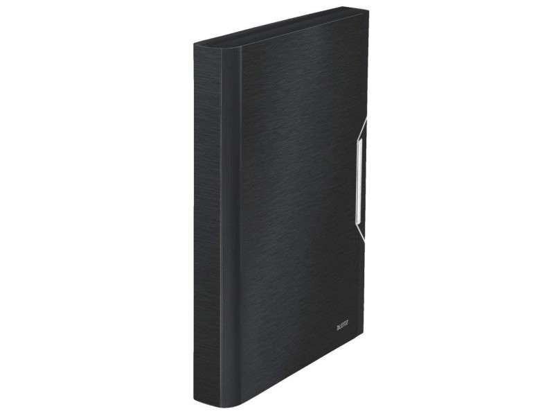 LEITZ Trieur ménager Style, A4, PP, 6 compartiments, noir