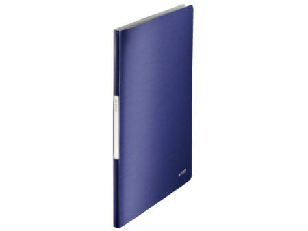 LEITZ Protège documents Style, format A4, PP, bleu titane