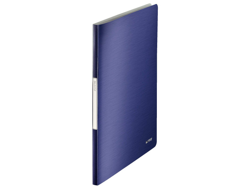 LEITZ Protège documents Style, format A4, PP, bleu titane