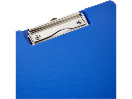 LEITZ Porte-bloc à pince avec rabat, A4, couverture PP, bleu