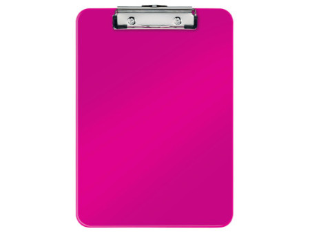 LEITZ Porte-bloc WOW, A4, en polystyrène, rose vif