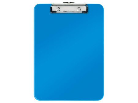 LEITZ Porte-bloc WOW, A4, en polystyrène, bleu métallique