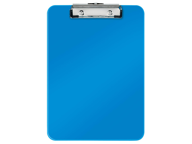 LEITZ Porte-bloc WOW, A4, en polystyrène, bleu métallique