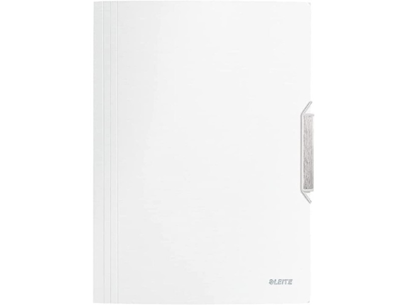 LEITZ Chemise à élastique Style, A4, PP, blanc arctique