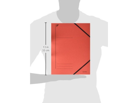 LEITZ Chemise à élastique, format A4, carton, 320 g/m2