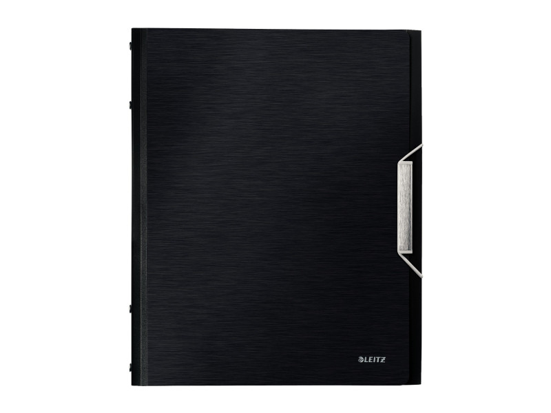 LEITZ Chemise de rangement Style, format A4, pp, noir satin,