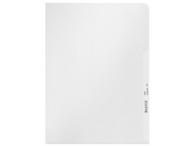 LEITZ Pochette transparente Standard, A5, PP, grainé