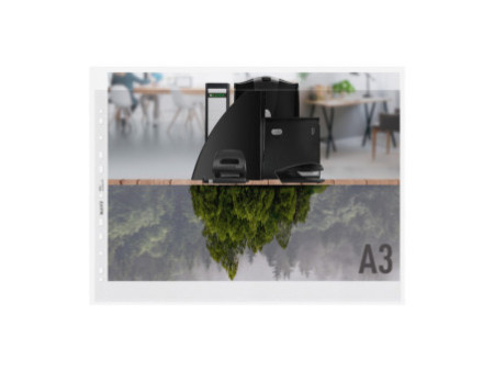 LEITZ Pochette perforée Recycle, A3 paysage, PP, grainé