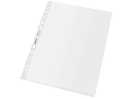LEITZ Pochette perforée Recycle, A4 Maxi, PP, grainé