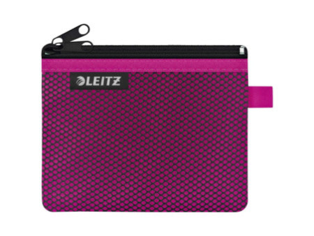 LEITZ Pochette à fermeture zip WOW Traveller, S, fuchsia