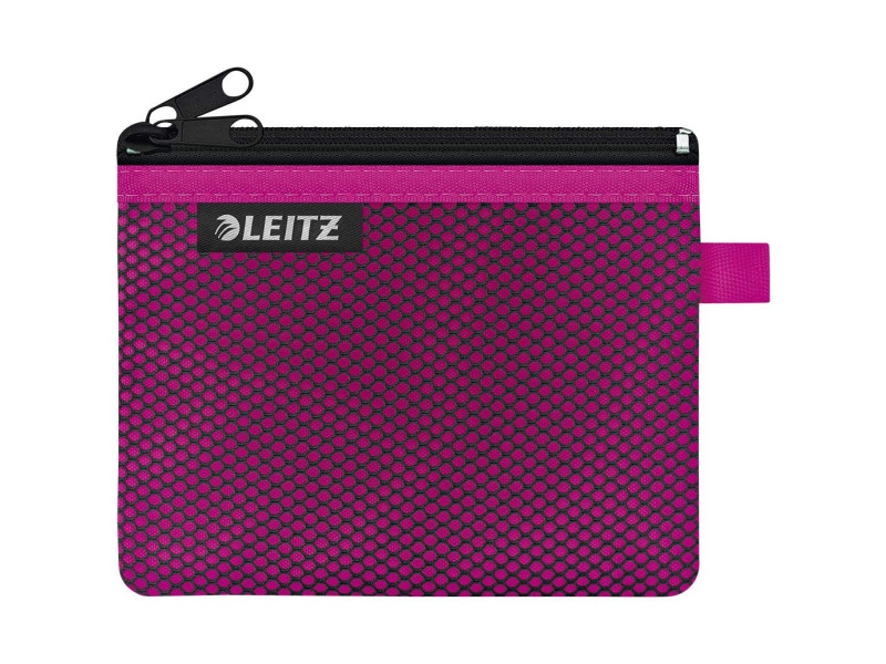 LEITZ Pochette à fermeture zip WOW Traveller, S, fuchsia