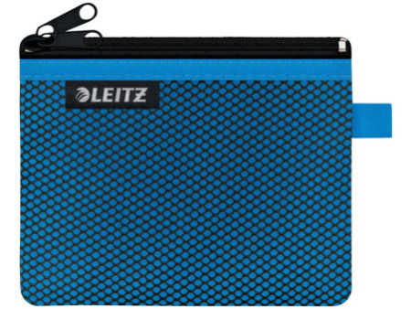 LEITZ Pochette à fermeture zip WOW Traveller, S, bleu