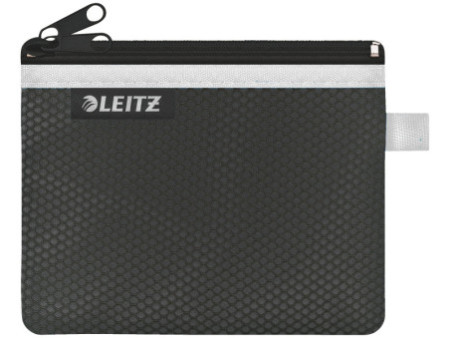 LEITZ Pochette à fermeture zip WOW Traveller, S, noir