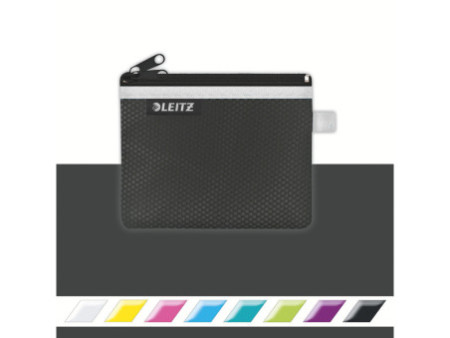 LEITZ Pochette à fermeture zip WOW Traveller, S, noir