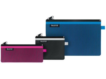 LEITZ Pochette à fermeture zip WOW Traveller, S, noir