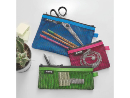 LEITZ Pochette à fermeture zip WOW Traveller, S, noir