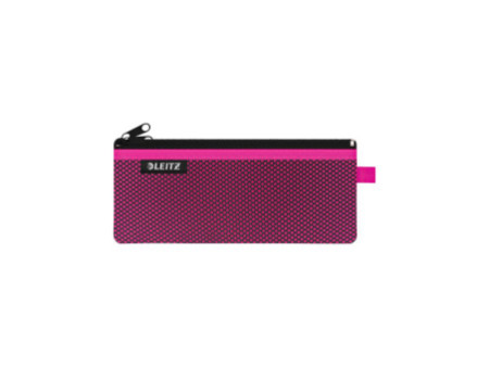LEITZ Pochette à fermeture zip WOW Traveller, M, fuchsia