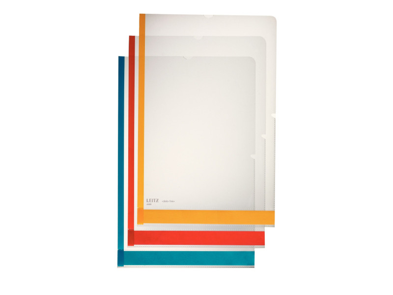 LEITZ Pochette transparente Desk Free, A4, en PP, granuleux