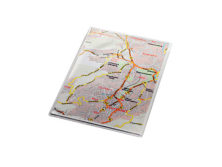 LEITZ étui transparent, format A5, en PVC, grainé, 0,20mm