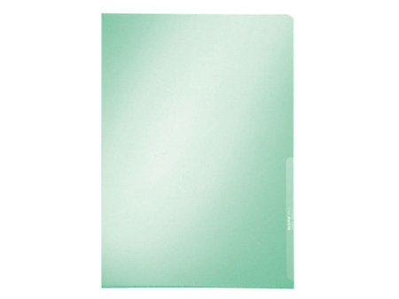 LEITZ pochette coin Premium, format A4, PVC, vert, 0,15 mm