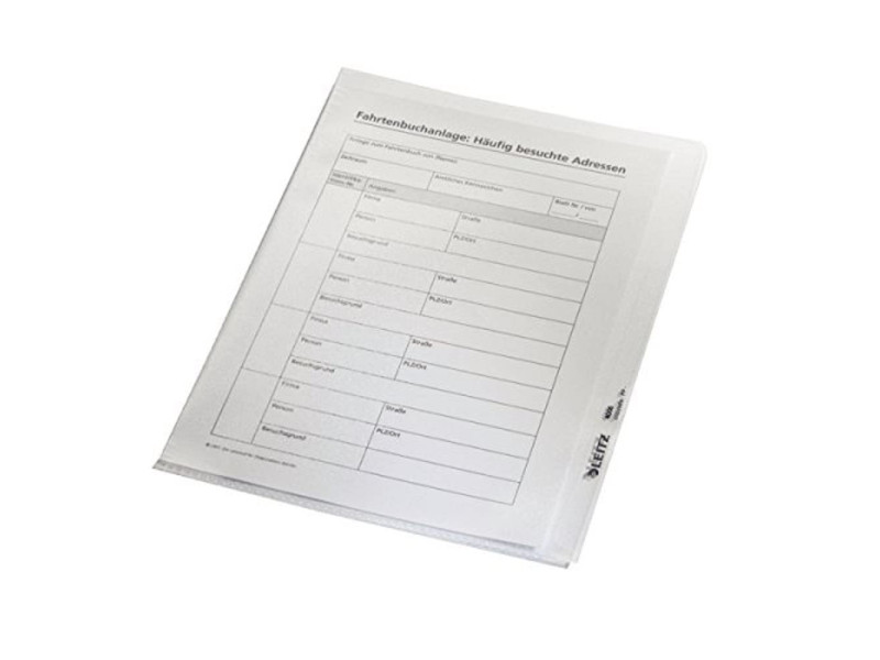 LEITZ Pochette transparente Premium, A5, PVC, transparente