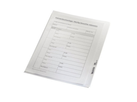 LEITZ Pochette transparente Premium, A5, PVC, transparente