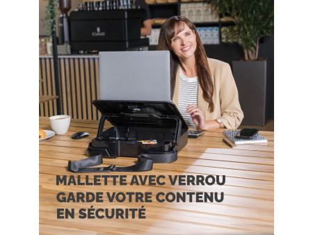 Fellowes Mallette pour ordinateur portable Breyta, noir