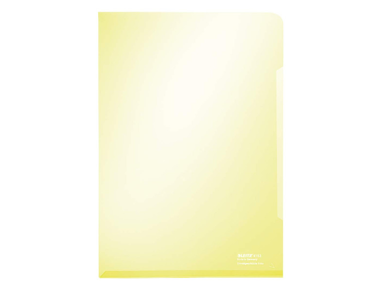 LEITZ Pochette Super Premium, A4, PVC, 0,15 mm, jaune