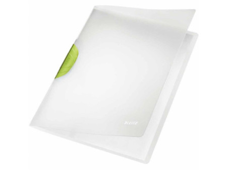 LEITZ Chemise à clip ColorClip Magic, format A4, PP, clip