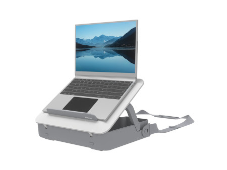 Fellowes Mallette pour ordinateur portable Breyta, blanc