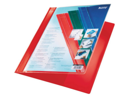 LEITZ Chemise plastique Exquisit à pochette de présentation