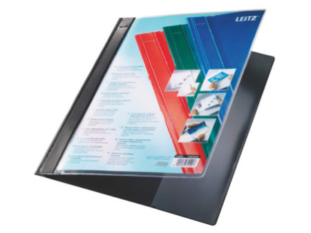 LEITZ Chemise à lamelle Exquisit à pochette de présentation