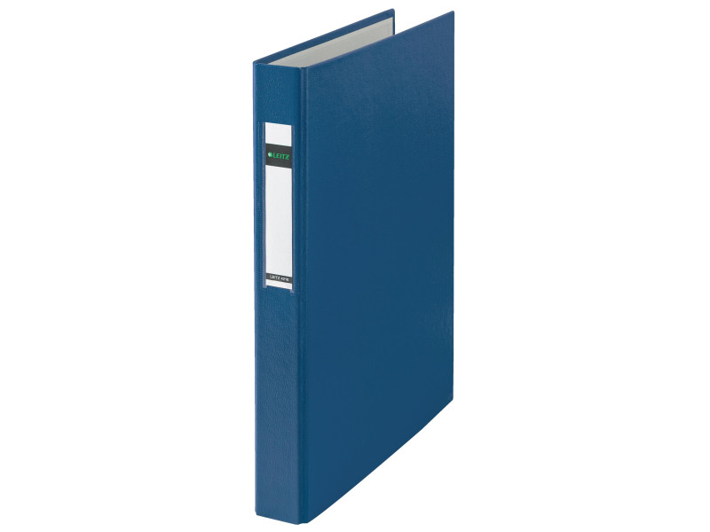 LEITZ Classeur à anneaux standard, A4+, bleu, mécanisme de