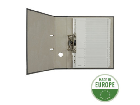 LEITZ Intercalaires en carton mylar, chiffres ,A4, 1-20,gris
