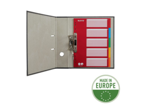 LEITZ Intercalaires en carton, blanc, A4, 5 positions,