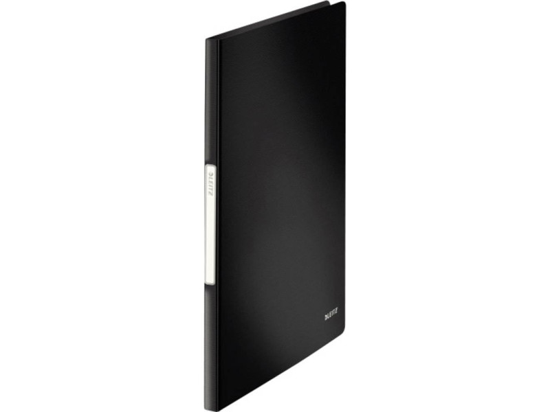 LEITZ Protège-documents Solid, A4, PP, 20 pochettes, noir
