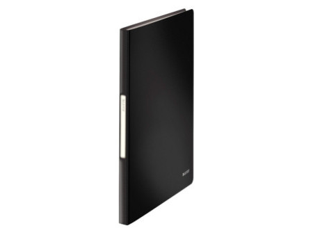 LEITZ Protège-documents Solid, A4, PP, 40 pochettes, noir