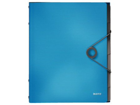 LEITZ Trieur Solid, A4, pp, 6 compartiments, bleu clair