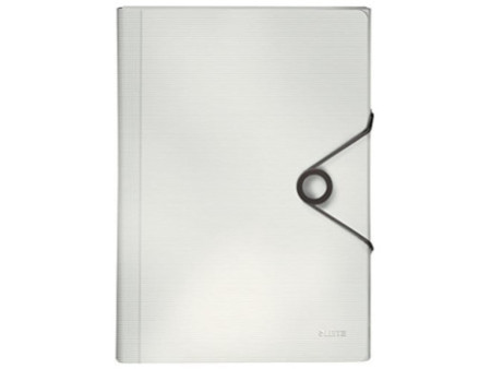 LEITZ Trieur ménager Solid, A4, PP, 6 compartiments, blanc