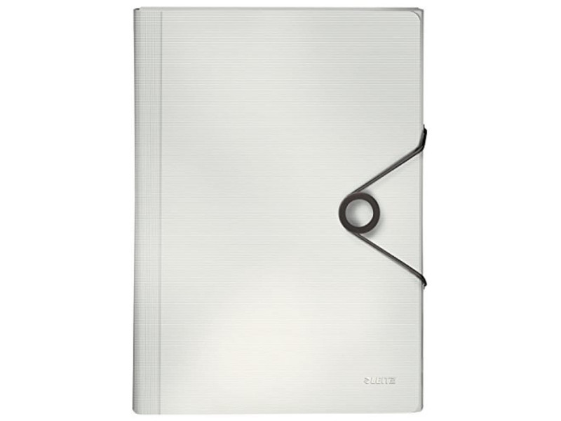 LEITZ Trieur ménager Solid, A4, PP, 6 compartiments, blanc