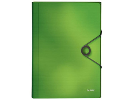 LEITZ Trieur ménager Solid, A4, PP, 6 compartiments, vert