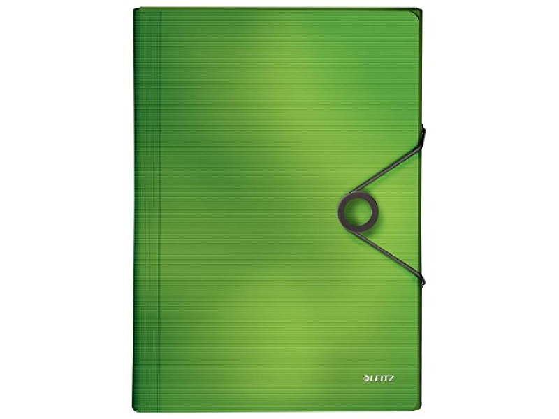 LEITZ Trieur ménager Solid, A4, PP, 6 compartiments, vert