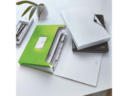 LEITZ Trieur ménager WOW, A4, PP, 6 compartiments, vert
